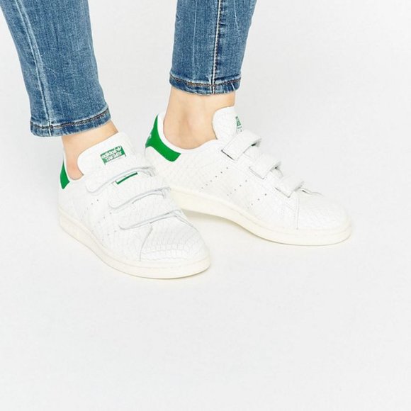 Adidas Originals Stan Smith Sneakers Snake Skin - Picture 1 of 6